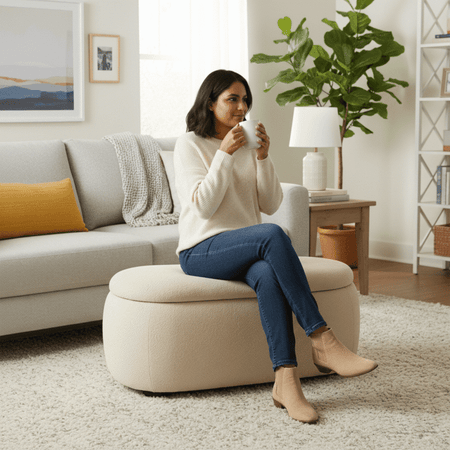 Brannor Bench Modern Upholstered Bench For Living Room Bedroom
