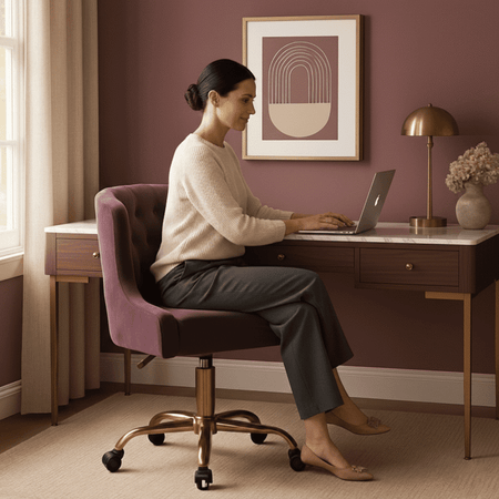 Inaro Upholstered Accent Chair with Wooden Legs