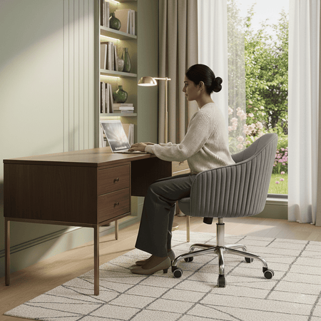 Feyra Upholstered Accent Chair with Wooden Legs