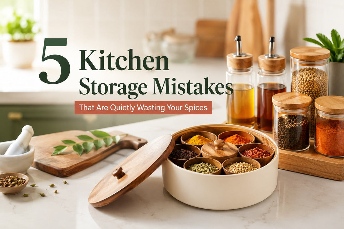 Kitchen Storage Mistakes That Are Quietly Wasting Your Spices