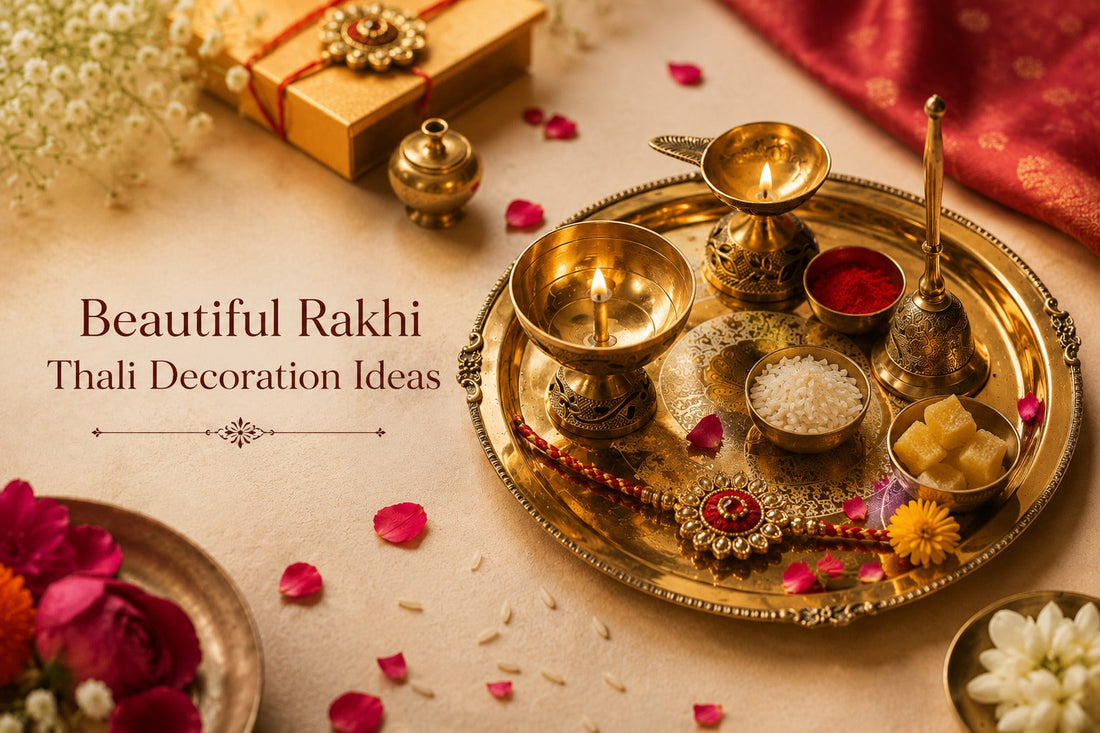 Rakhi Thali Decoration Ideas for a Beautiful Rakshabandhan