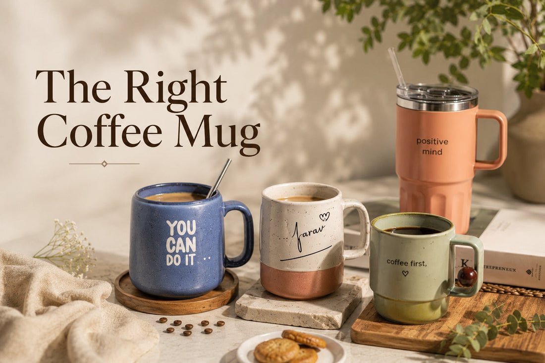 The Right Coffee Mug for Every Morning: Ceramic, Travel and Insulated Options