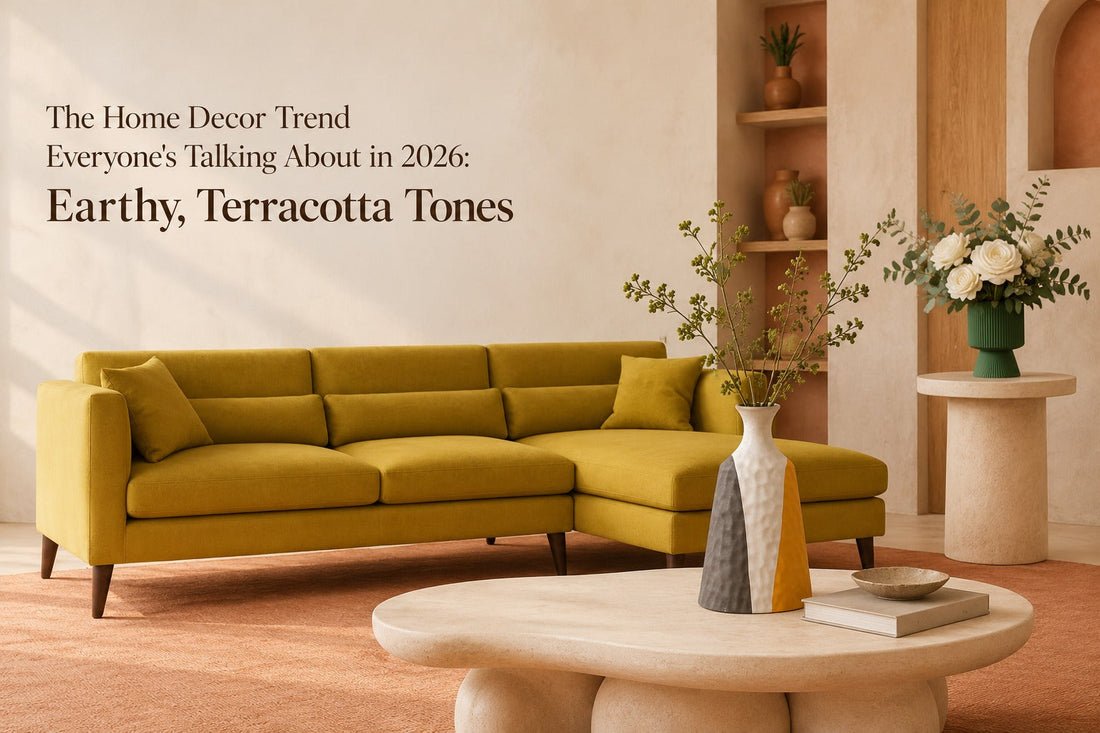The Home Decor Trend Everyone's Talking About in 2026: Earthy, Terracotta Tones