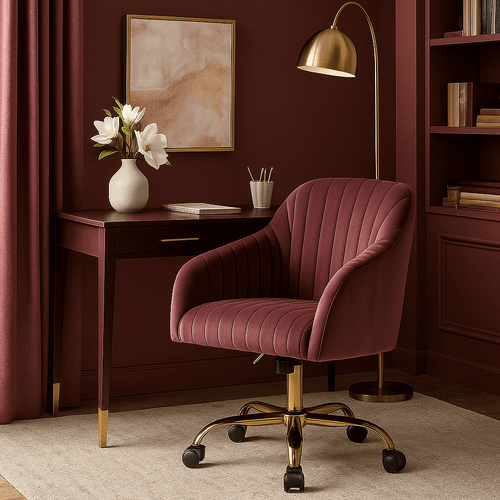 Arvio Upholstered Accent Chair with Wooden Legs