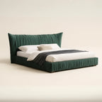 Vermont Modern King Size Bed With Upholstered Headboard