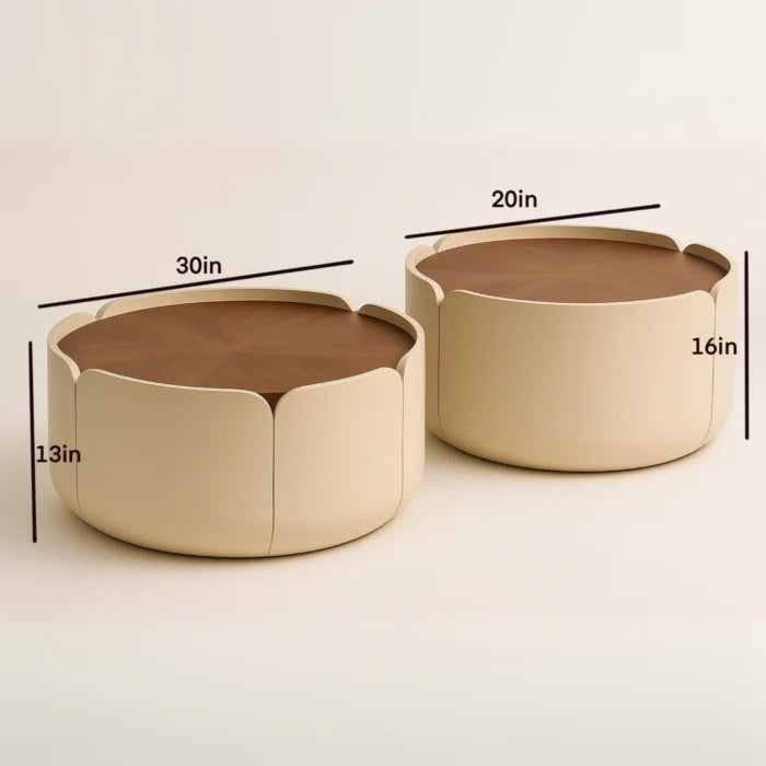 Luna Drift Modern Center Table For Living Room