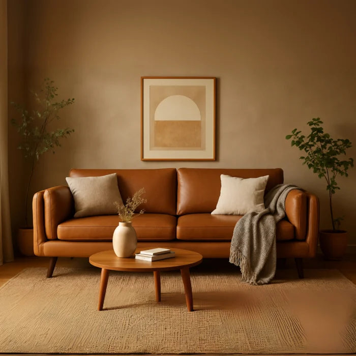 Flint Pad Sofa Modern Upholstered Living Room Sofa