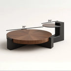 Oakline Meridian Modern Center Table for Living Room