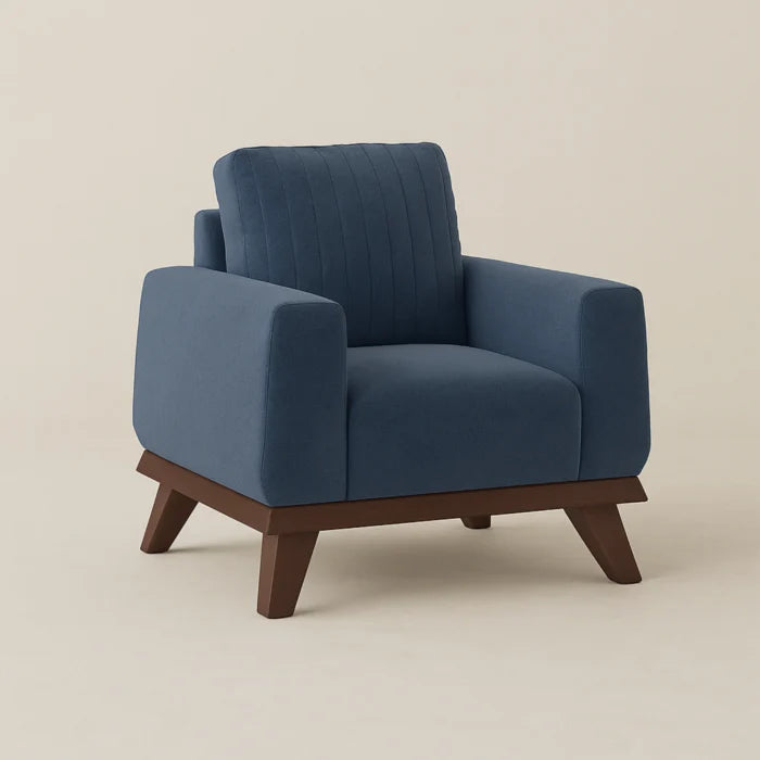 Arlen Single Seater Upholstered Accent Chair for Living Room