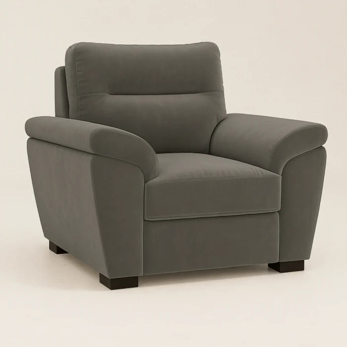 Zano Single Seater Sofa Modern Accent Chair For Living Room