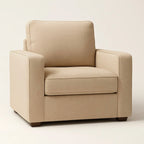 Caelo Single Seater Sofa Upholstered Accent Chair for Living Room