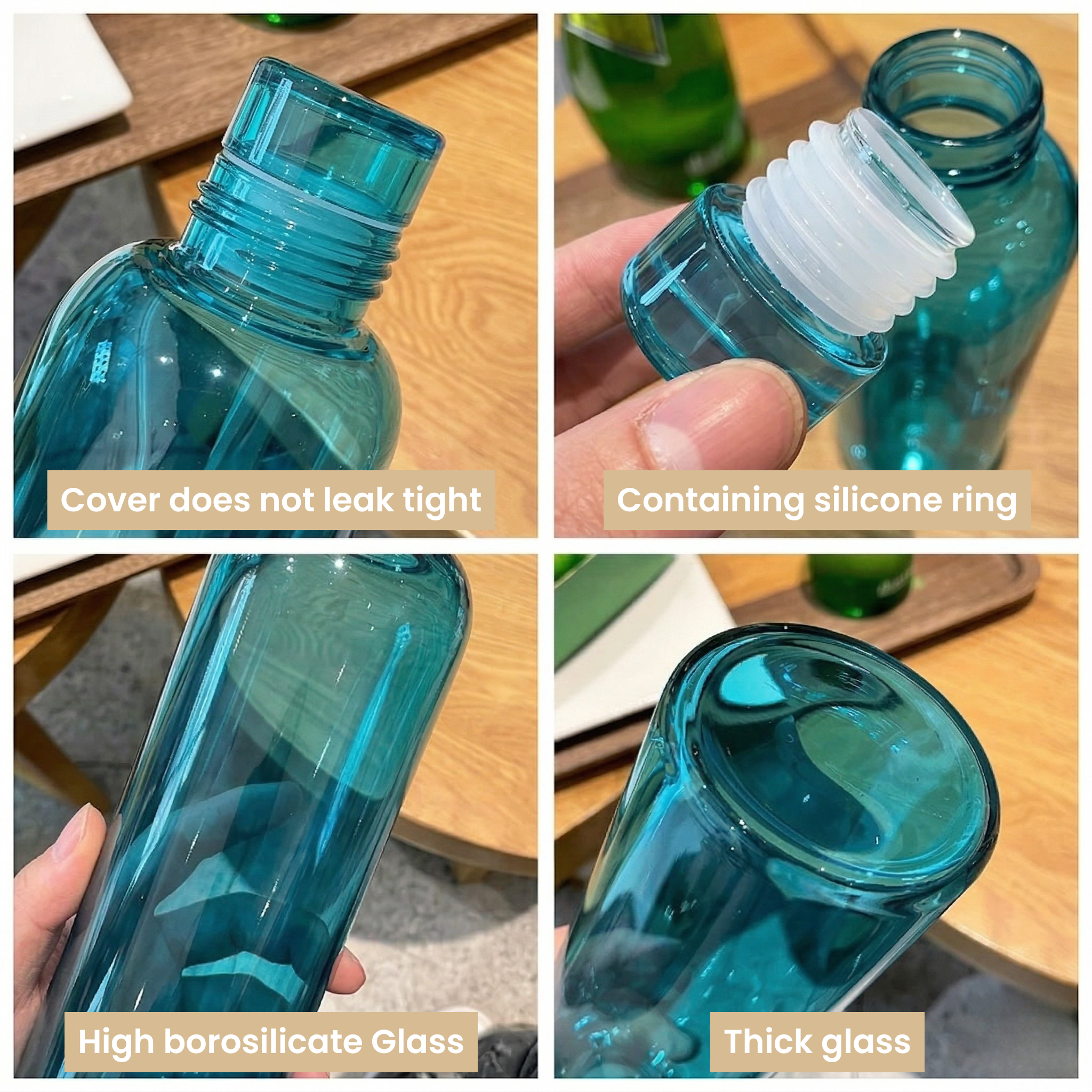 Leakproof Water Bottle (500ml) | BPA-Free Reusable Bottle