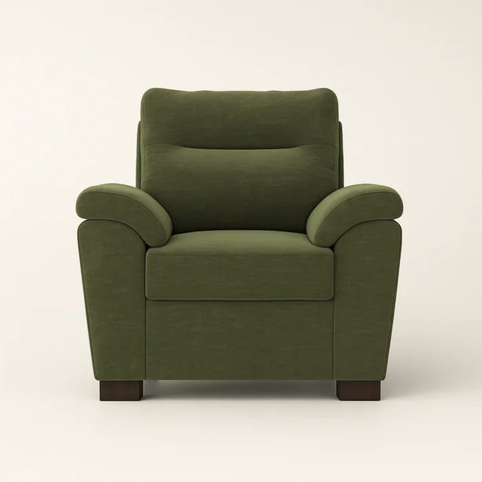 Zano Single Seater Sofa Modern Accent Chair For Living Room
