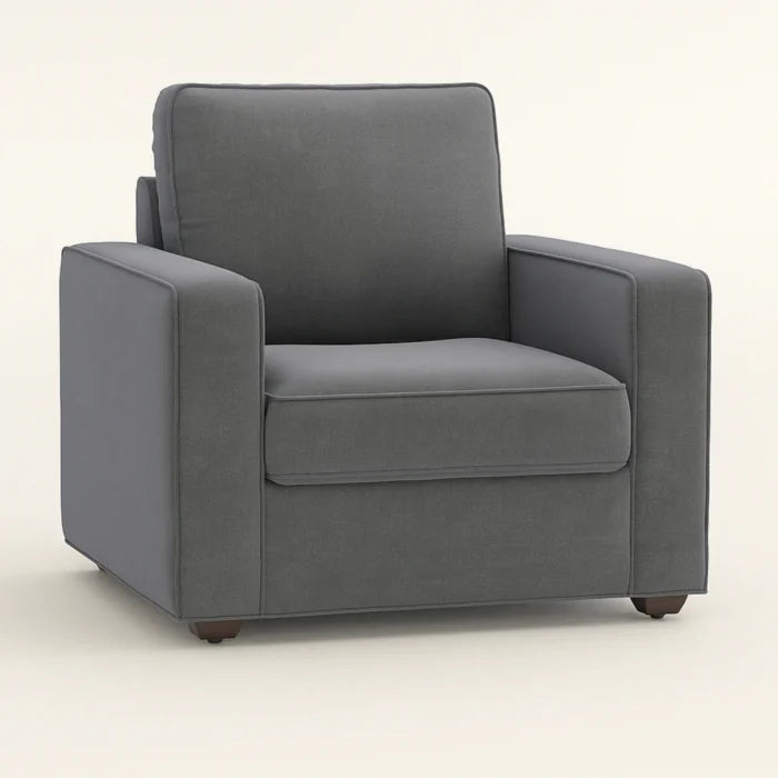 Caelo Single Seater Sofa Upholstered Accent Chair for Living Room