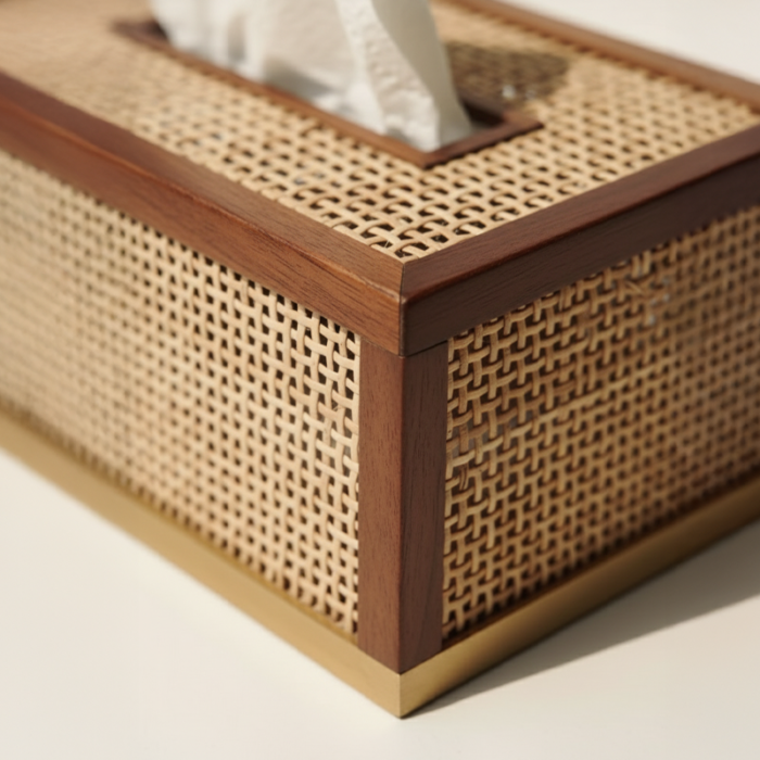 Rivo Wooden Napkin Stand for Dining Table