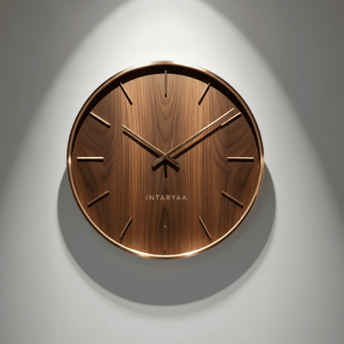 Reno Modern Wall Clock by Intaryaa