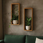 Neo Modern Wall Shelf for Living Room & Bedroom Decor