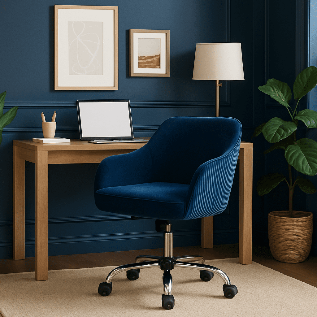 Feyra Upholstered Accent Chair with Wooden Legs