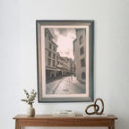 Old Town Walk Wall Art for Living Room & Bedroom Decor