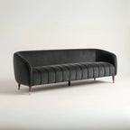 Tovo Ring Sofa Modern Curved Upholstered Living Room Sofa