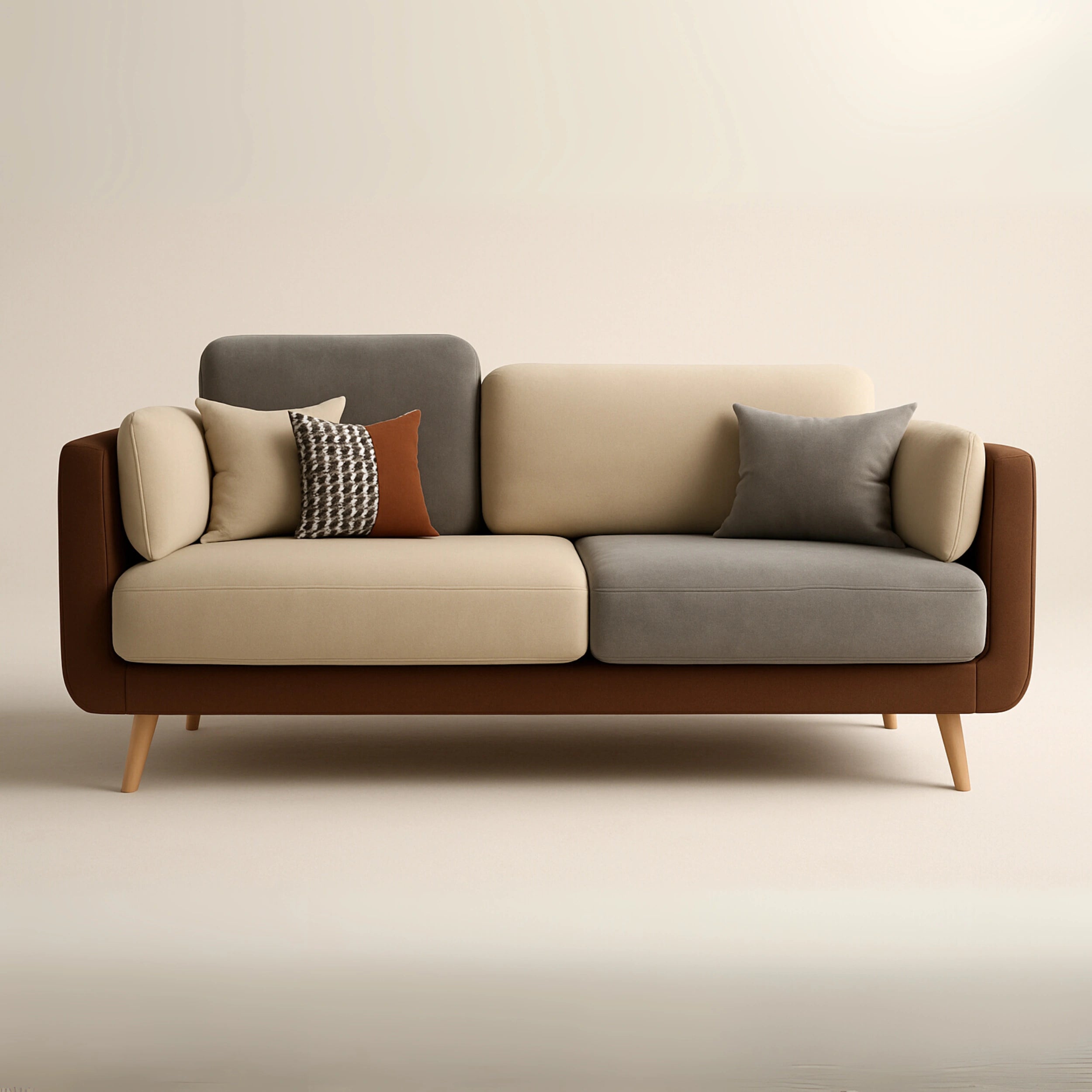 Soft Haven Sofa Modern Upholstered Living Room Sofa