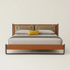 Arden Modern King Size Bed With Upholstered Headboard