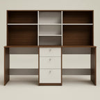 Modra Workstation with Metal Frame & Storage