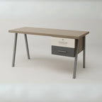 Terra Study Table with Storage Shelves