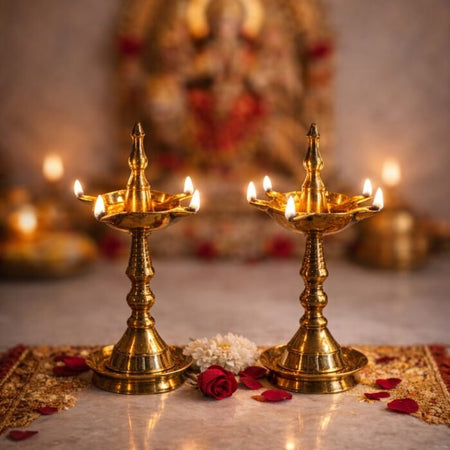 Divine Flame Mini Duo Candle Holder - Set of 2