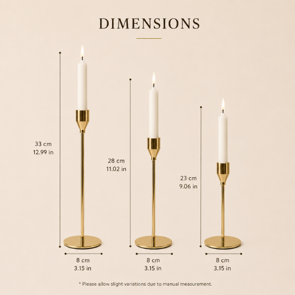 Ornate Glow Pair-Gold and Marble