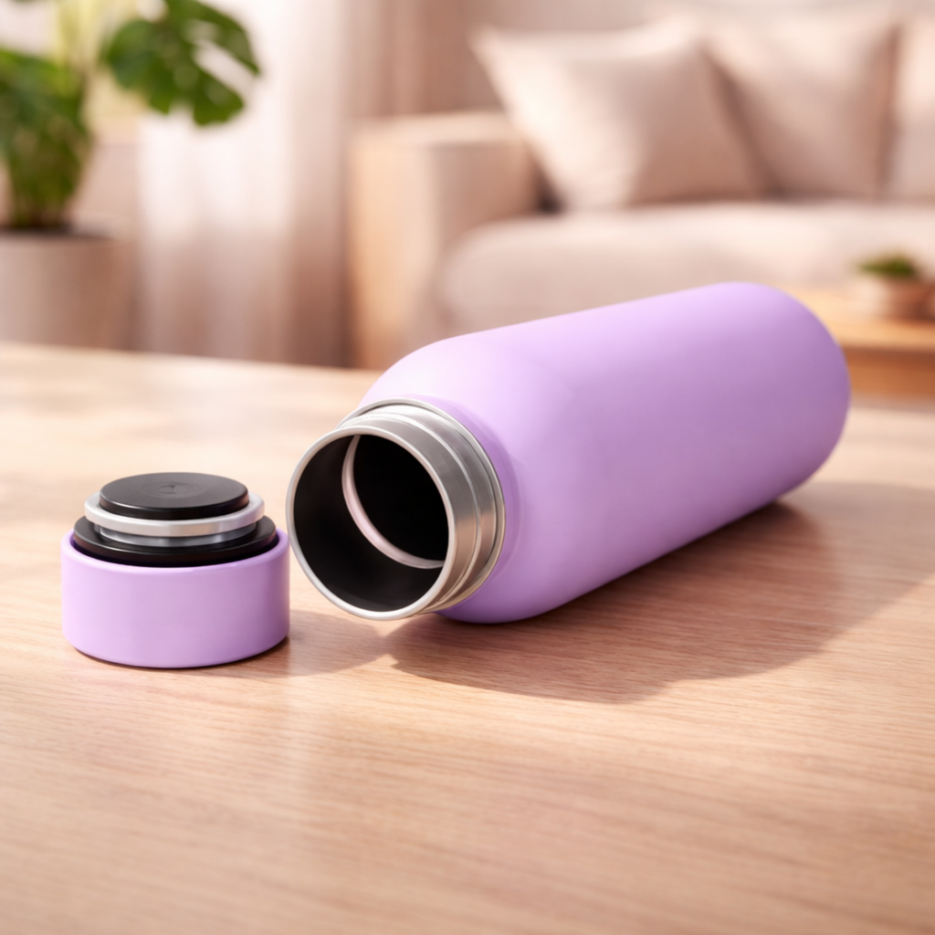 Insulated Stainless Steel Water Bottle (500ml) | Hot & Cold Vacuum Flask upto 18 hrs