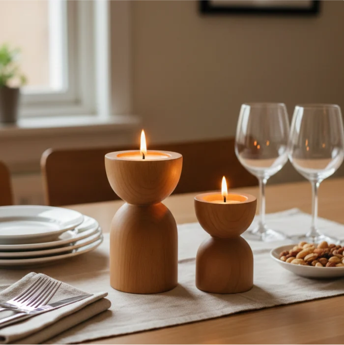 Elva Candle Holder - Set of 2