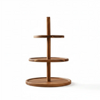Wooden Cupcake & Dessert Serving Stand - 3-Tier Cake Stand