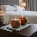 Rolo Candle Holder - Set of 2