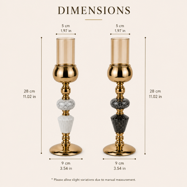 Regal Glow Trio Candle Holder - Set of 3