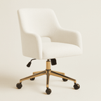 Clyra Upholstered Accent Chair with Wooden Legs