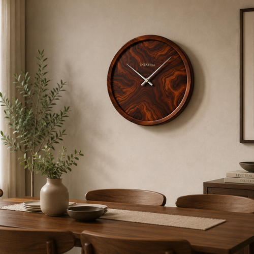 Kaya Modern Wall Clock by Intaryaa