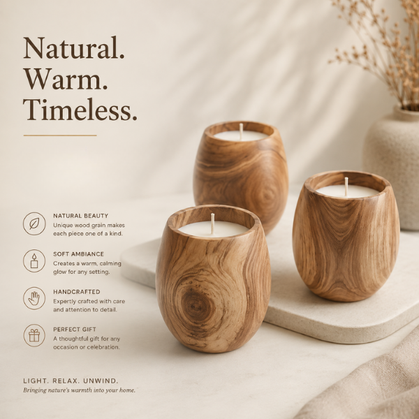 Risa Candle Holder - Set of 3