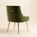 Arlo Upholstered Accent Chair with Wooden Frame