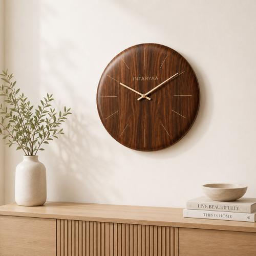 Milo Modern Wall Clock by Intaryaa