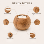 Rolo Candle Holder - Set of 2