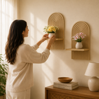 Zara Modern Wall Shelf for Living Room & Bedroom Decor