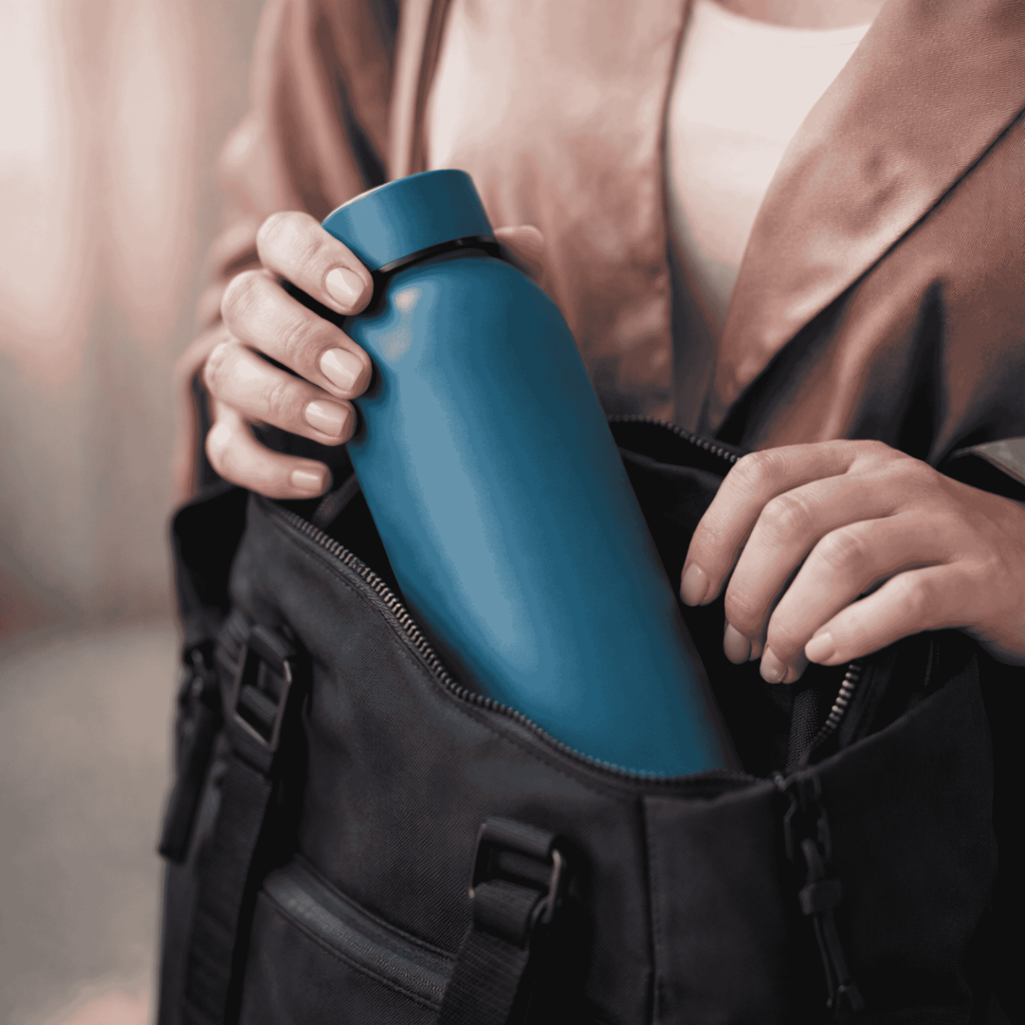 Insulated Stainless Steel Water Bottle (500ml) | Hot & Cold Vacuum Flask upto 18 hrs