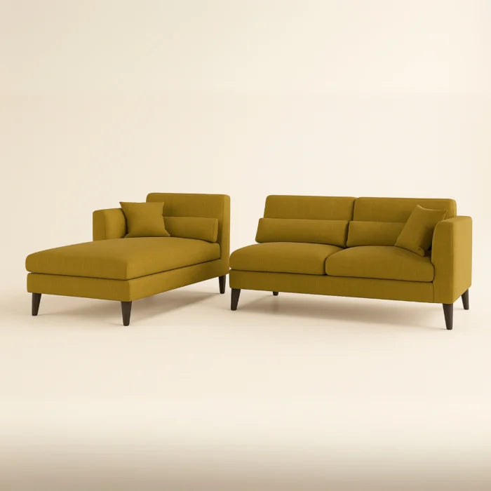 Olive Haze Sofa Modern Upholstered Living Room Sofa