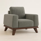 Arlen Single Seater Upholstered Accent Chair for Living Room
