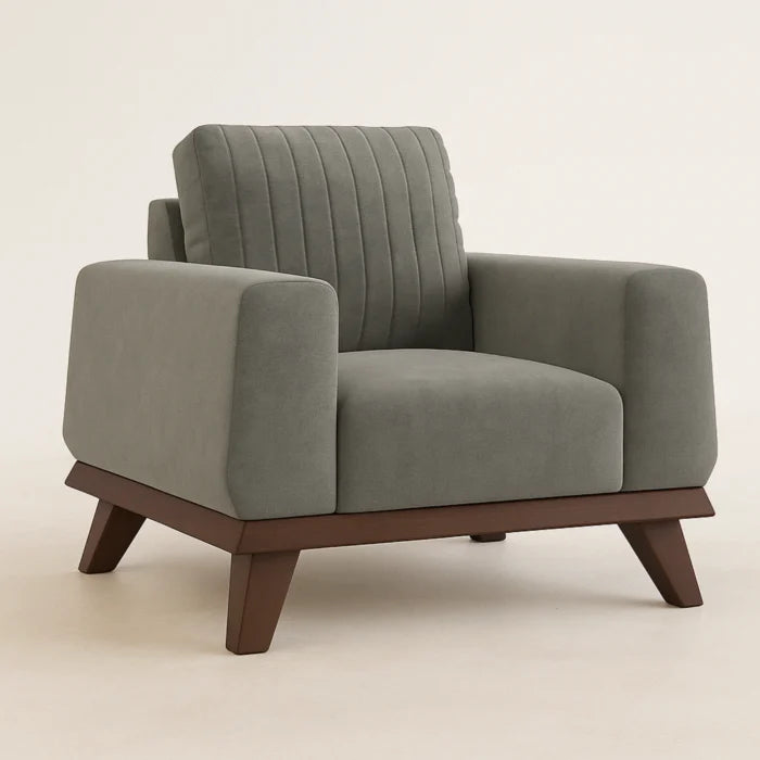 Arlen Single Seater Upholstered Accent Chair for Living Room