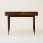 Nook Study Table with Storage Shelves