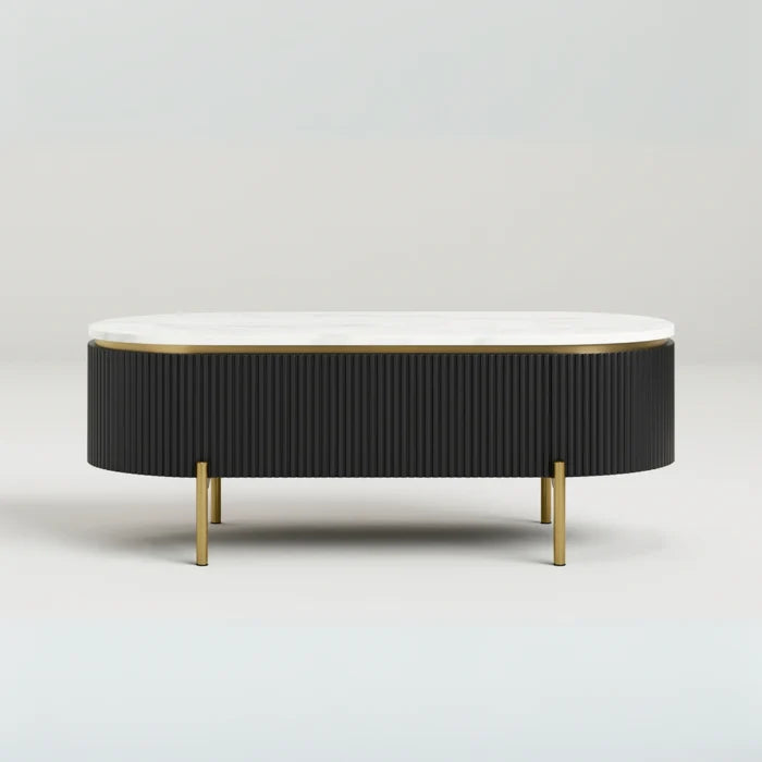 Urban Slate Modern Center Table for Living Room