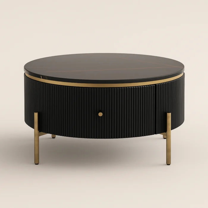 Midnight Mirage Modern Center Table for Living Room