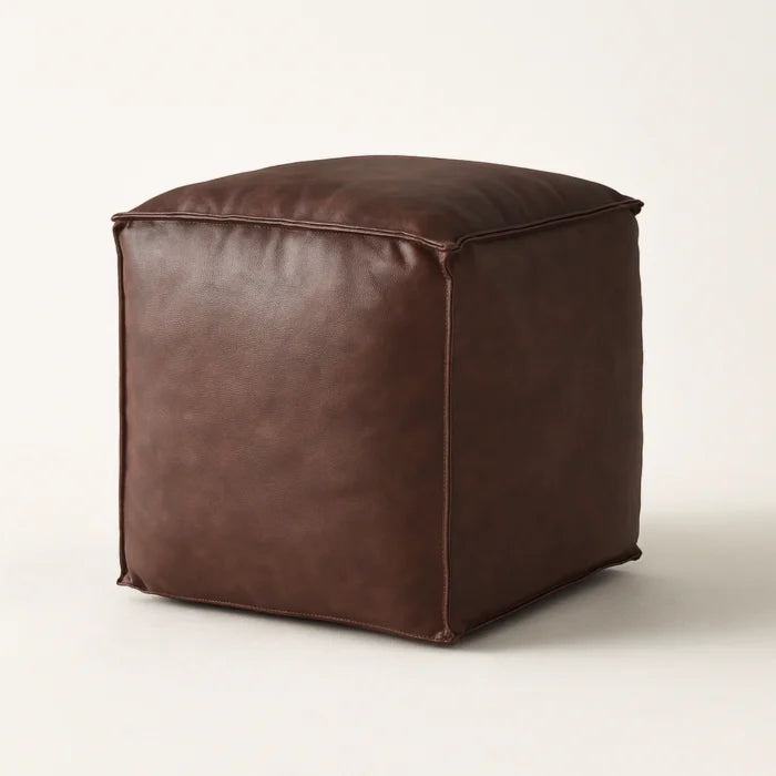 Urban Nest Ottoman Stool Upholstered Accent Seating Footrest